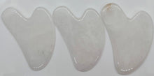 Load image into Gallery viewer, natural white jade gua sha facial sculpting
